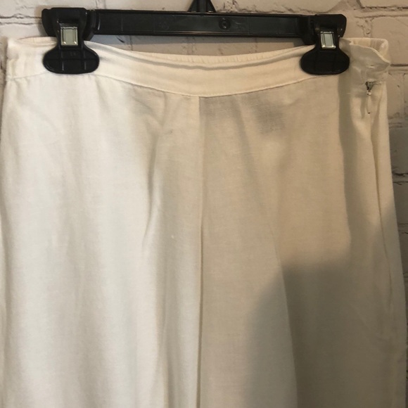 MLLE GABRIELLE WHITE CAPRI OUTFIT SLEEVELESS SZ M - Picture 6 of 9